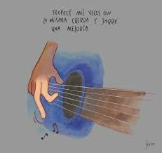 Primeros versos con guitarra