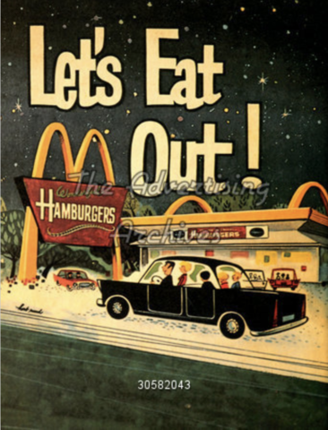 McDonald's Magazine Cover in 1965
