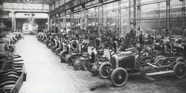 Le prime fabbriche automobilistiche