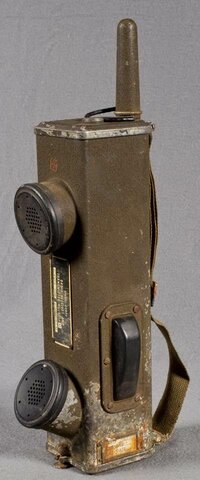 First Handheld 2-way radio created