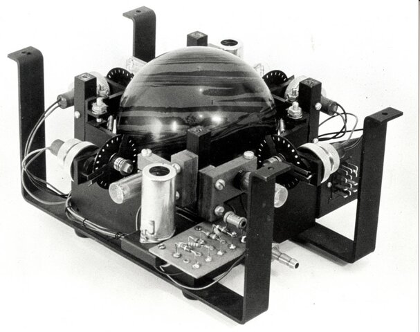 First Trackball device invented