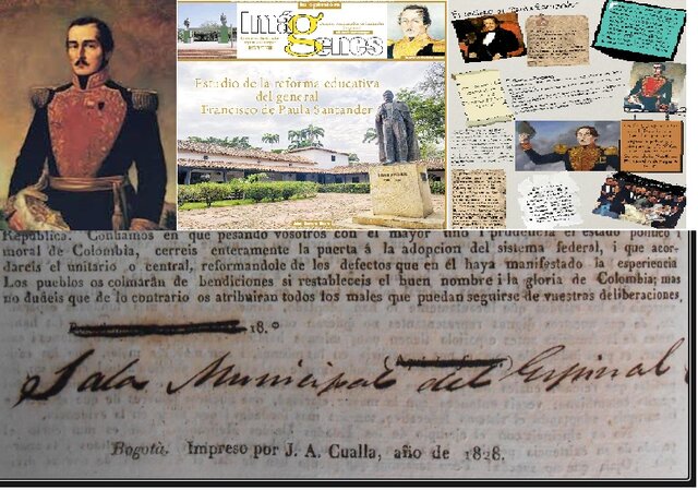 EL GENERAL SANTANDER Y LAS ESCUELAS