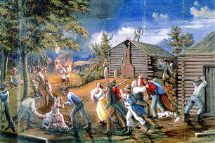 Press in Independence Destroyed