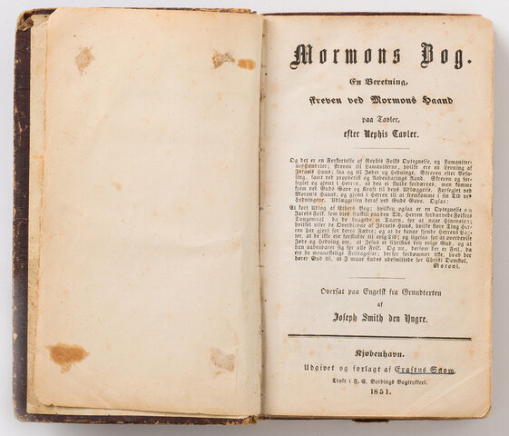 First non-English Book of Mormon