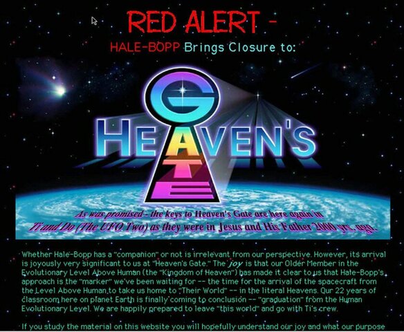 Heavens Gate Website