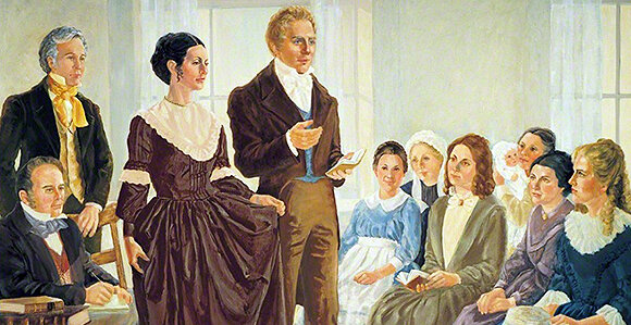 First General Relief Society Meeting