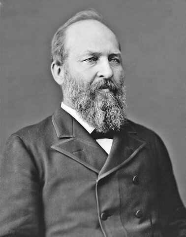 James A. Garfield becomes the 20th U.S. President