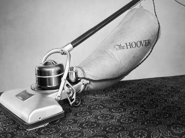 Patent for the world's first vacuum cleaner