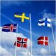 Nordic flags