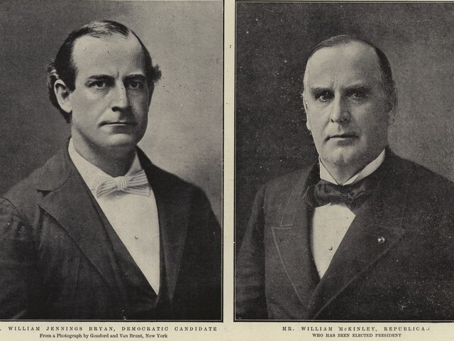 U.S. presidential election, 1896