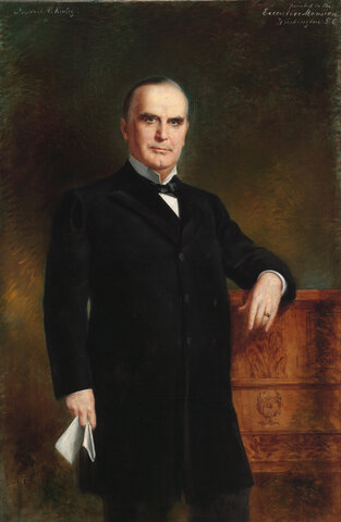 William McKinley becomes the 25th U.S. President