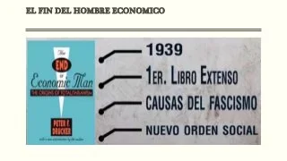 El fin del hombre económico (1939)