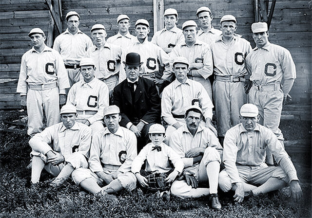 The American League of Major League Baseball becomes a Major League