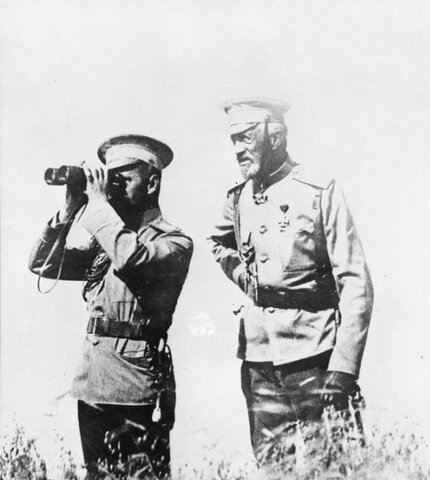 Czar Nicholas II take sole control of military operations