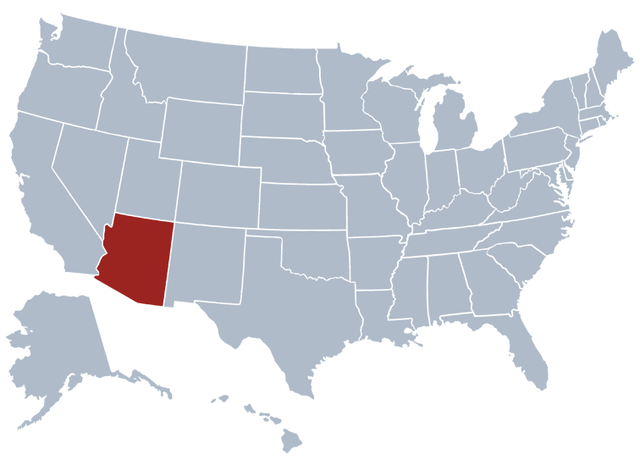 Arizona is a U.S. State