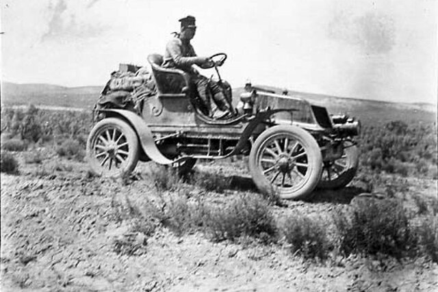 The first automobile trip across America