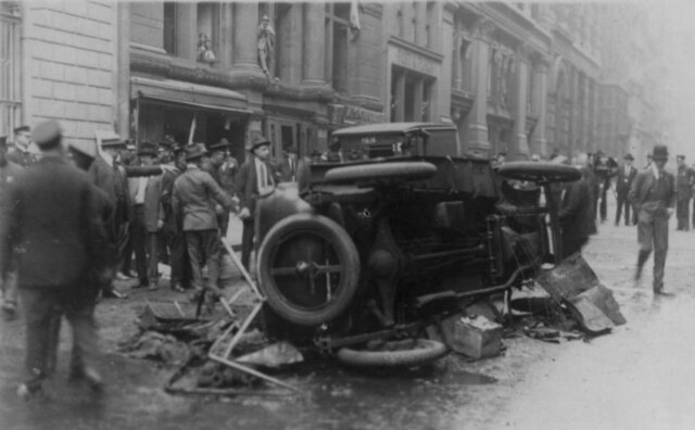 The Wall Street bombing