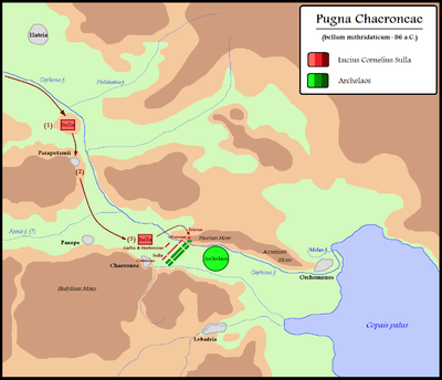 Filippo II sconfigge Atene a Cheronea