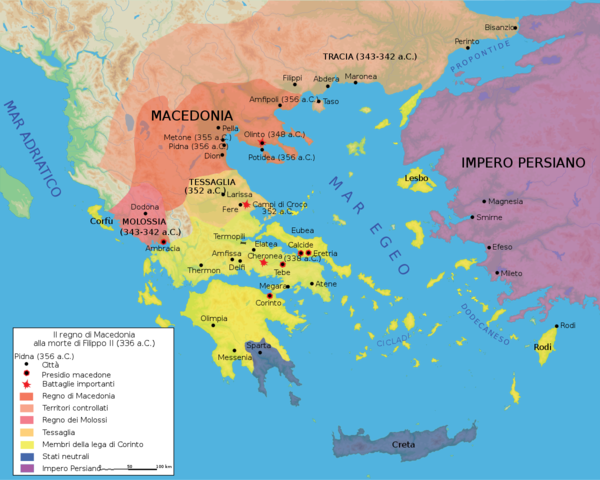 Macedonia - Lega di Corinto.