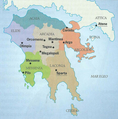 Gli Spartani sottomettono la Messenia