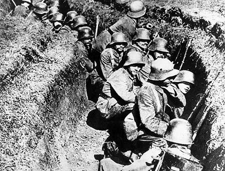 Beginning of WW1