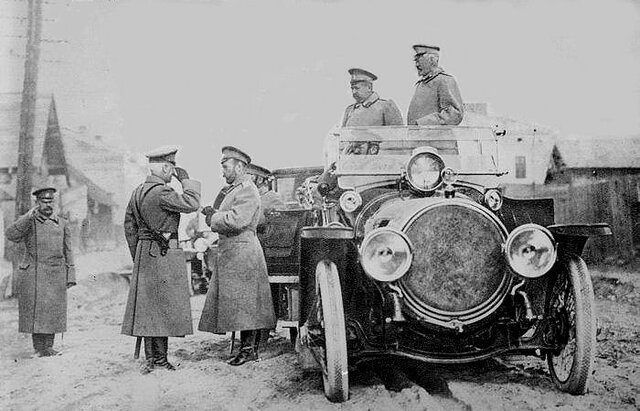 Czar Nicholas II take sole control of military operations