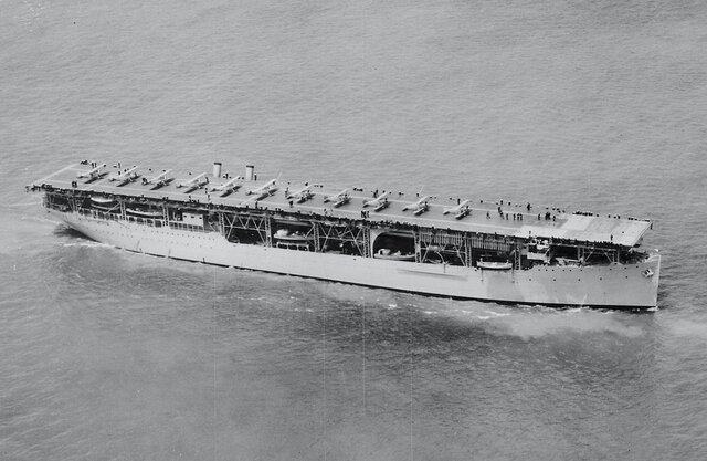 The First Aircraft Carrier
