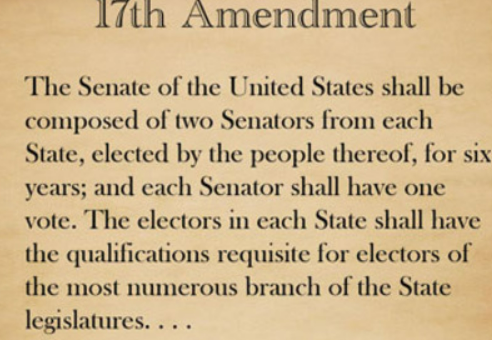 Seventeenth Amendment