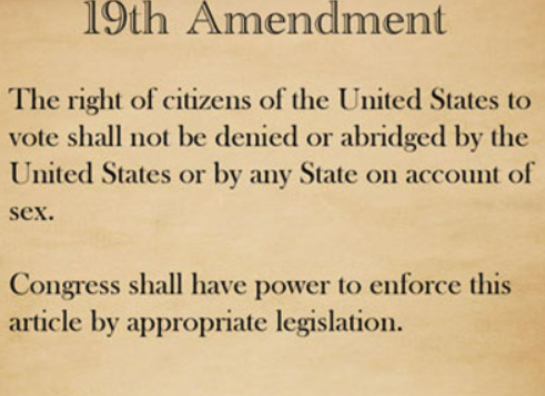 Nineteenth Amendment