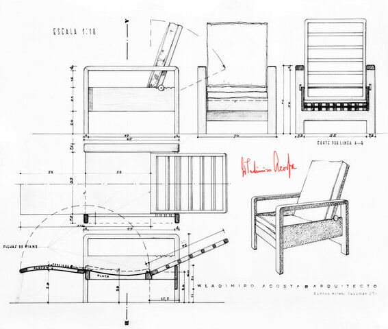 Diseño interdisciplinario: Mobiliario creado por arquitectos argentinos
