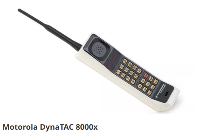 Motoroloa First Portable Phone