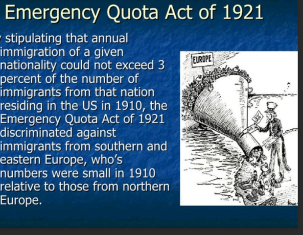 Emergency Immigration Act