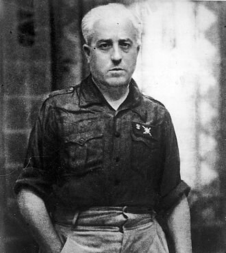 Alzamiento en Melilla del General Yagüe