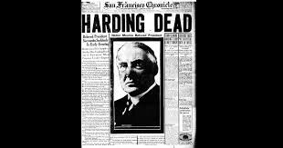 Harding Dies