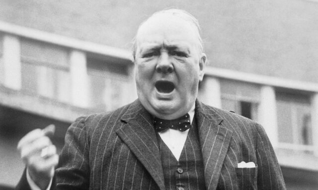 Churchill Calls On America For Troops