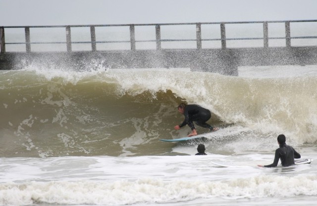 Vague de l'embarcadère (Vendée)