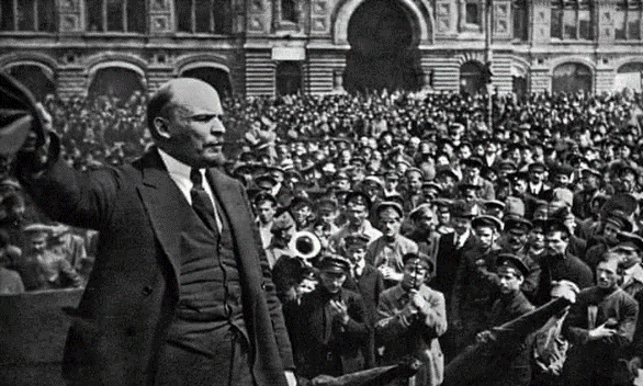 Bolsheviks overthrow the Provisional Government and take control