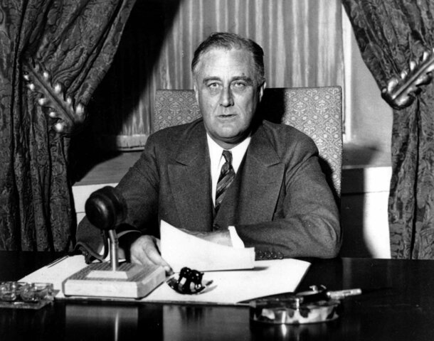 Franklin D. Roosevelt Inaugurated