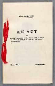 Theatres Act of 1968