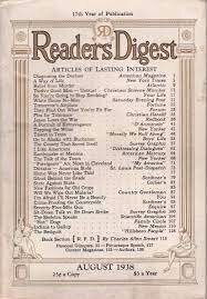 Reader's Digest is founded