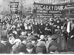 International Women’s Day March in Petrograd