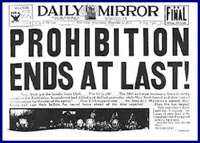 The 21st Ammendment was Passed