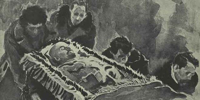 Lenin dies