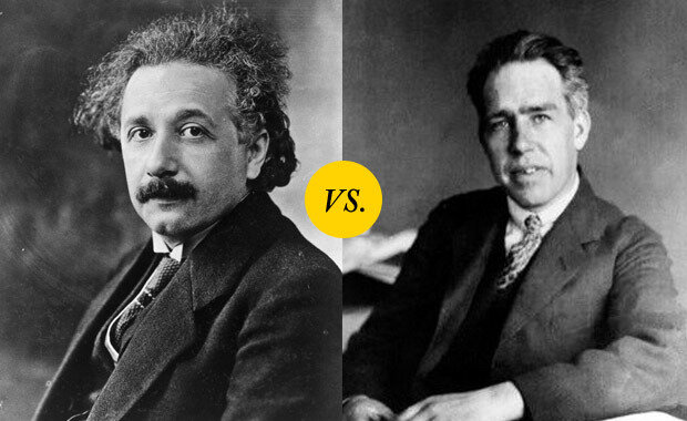 Niels Bohr Versus Albert Einstein