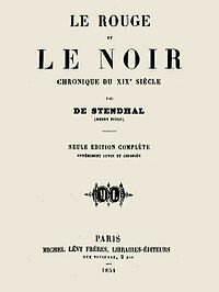 El rojo y el negro-Henry Beyle