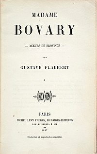 Madame Bovary-Gustave Flauvert