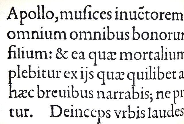 Tipografía Garamond