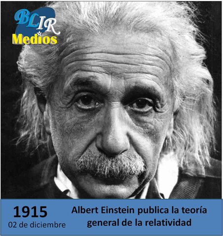 SE PUBLICA LA TEORTIA DE LA RELATIVIIDAD