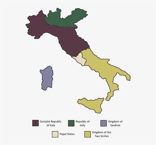 Austrian-Hungarian puppet of Italy Collapses