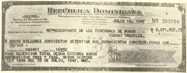 Firma de Tratado Trujllo-Hull